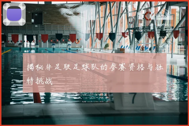 揭秘非足联足球队的参赛资格与独特挑战